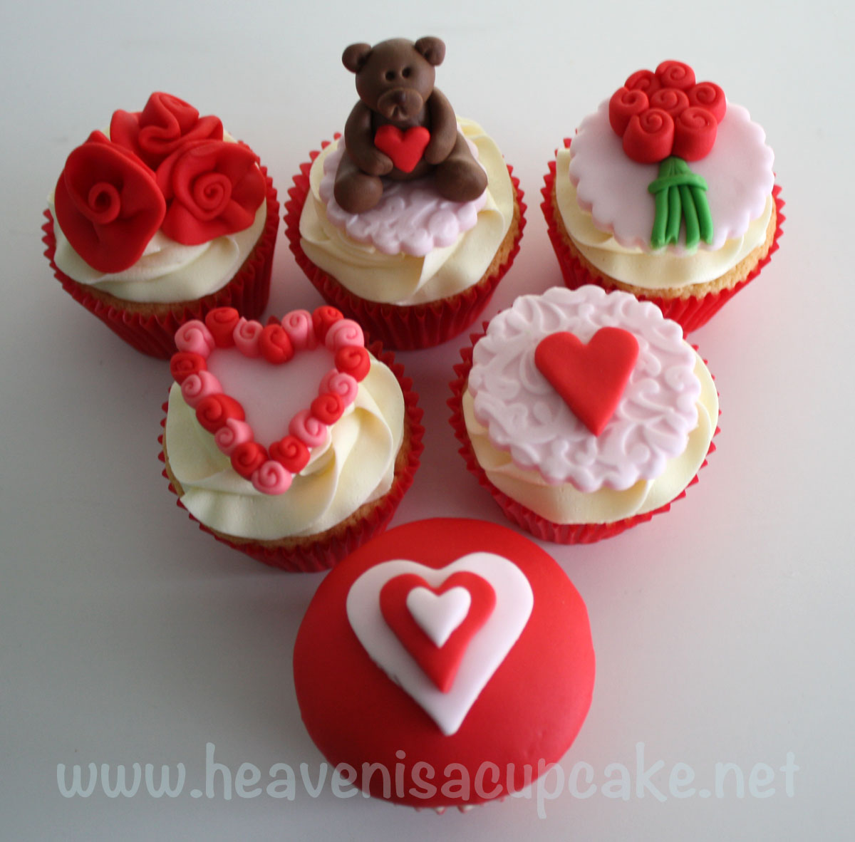 Valentine's Day Cupcake Bouquet Valentine's Day Cupcake Bouquet