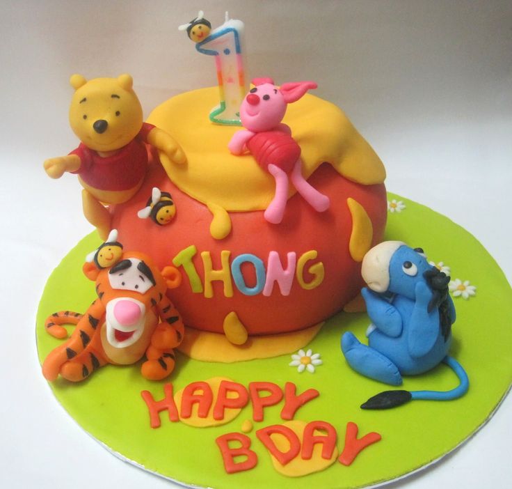 Winnie the Pooh Birthday Cakes for Boys Winnie the Pooh Birthday Cakes for Boys