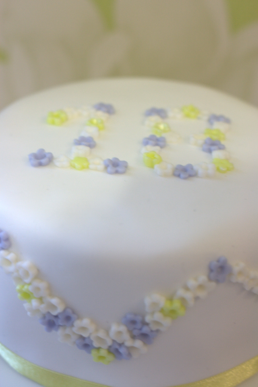 18th Wedding Anniversary Cake