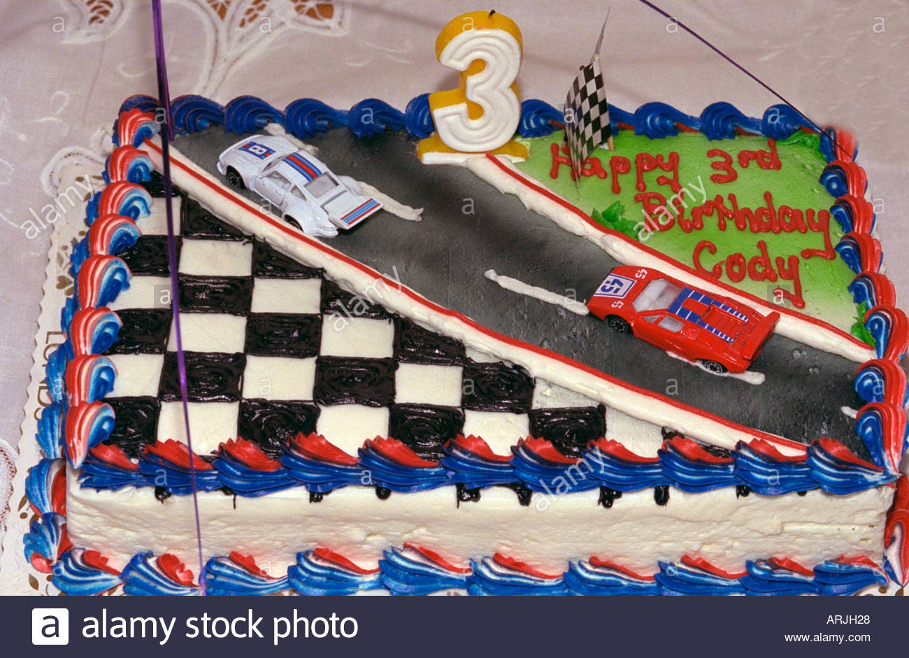 3 Year Old Birthday Cakes for Boys Cars