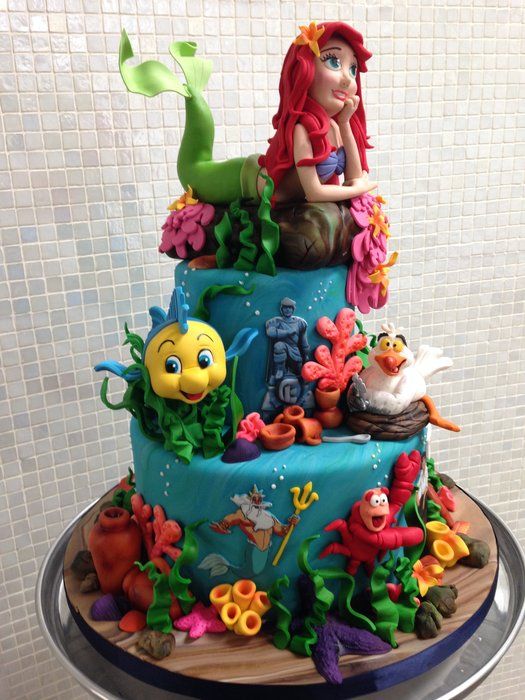 Amazing Cake Little Mermaid
