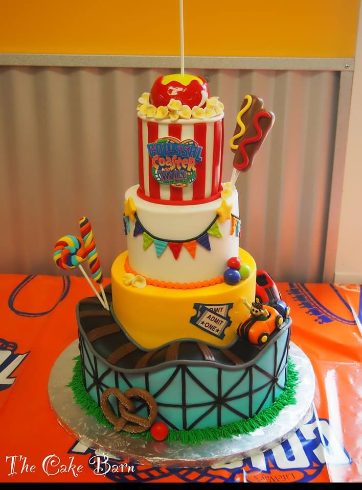 Amusement Park Themed Birthday Party