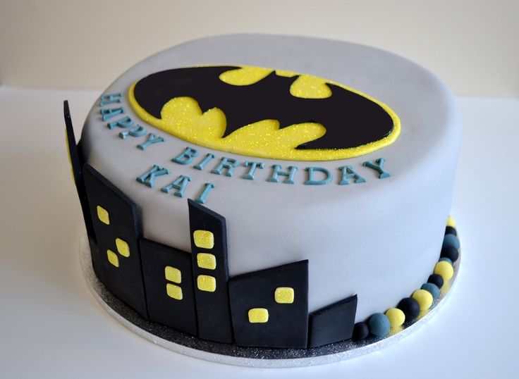 Batman Birthday Cake Batman Birthday Cake