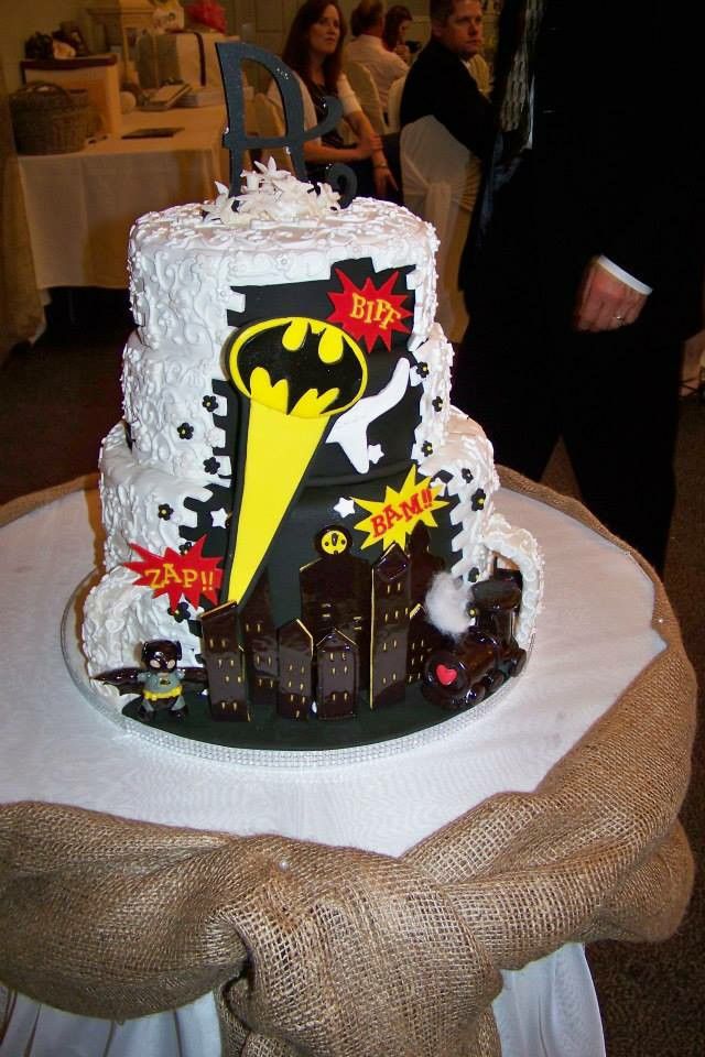 Batman Wedding Cake Batman Wedding Cake