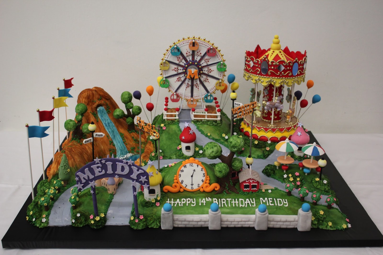 Birthday Cake Theme Park