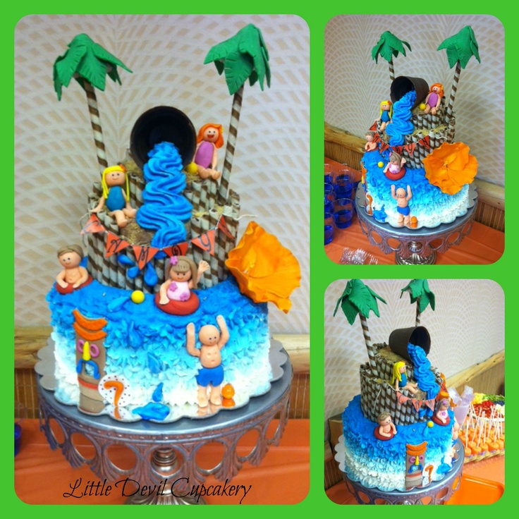 Birthday Cake Water Theme Park