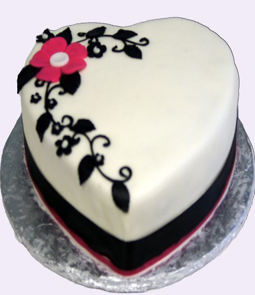 7 Photos of White And Pink Heart Shaped Cakes 7 Photos of White And Pink Heart Shaped Cakes