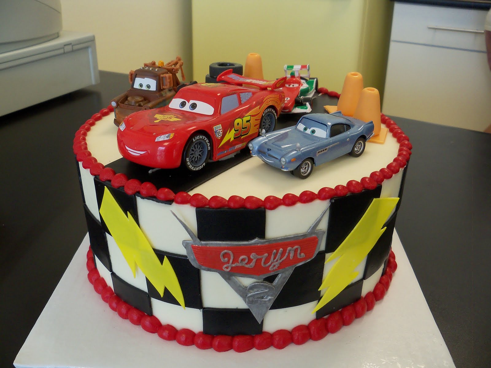 Cars Birthday Cake