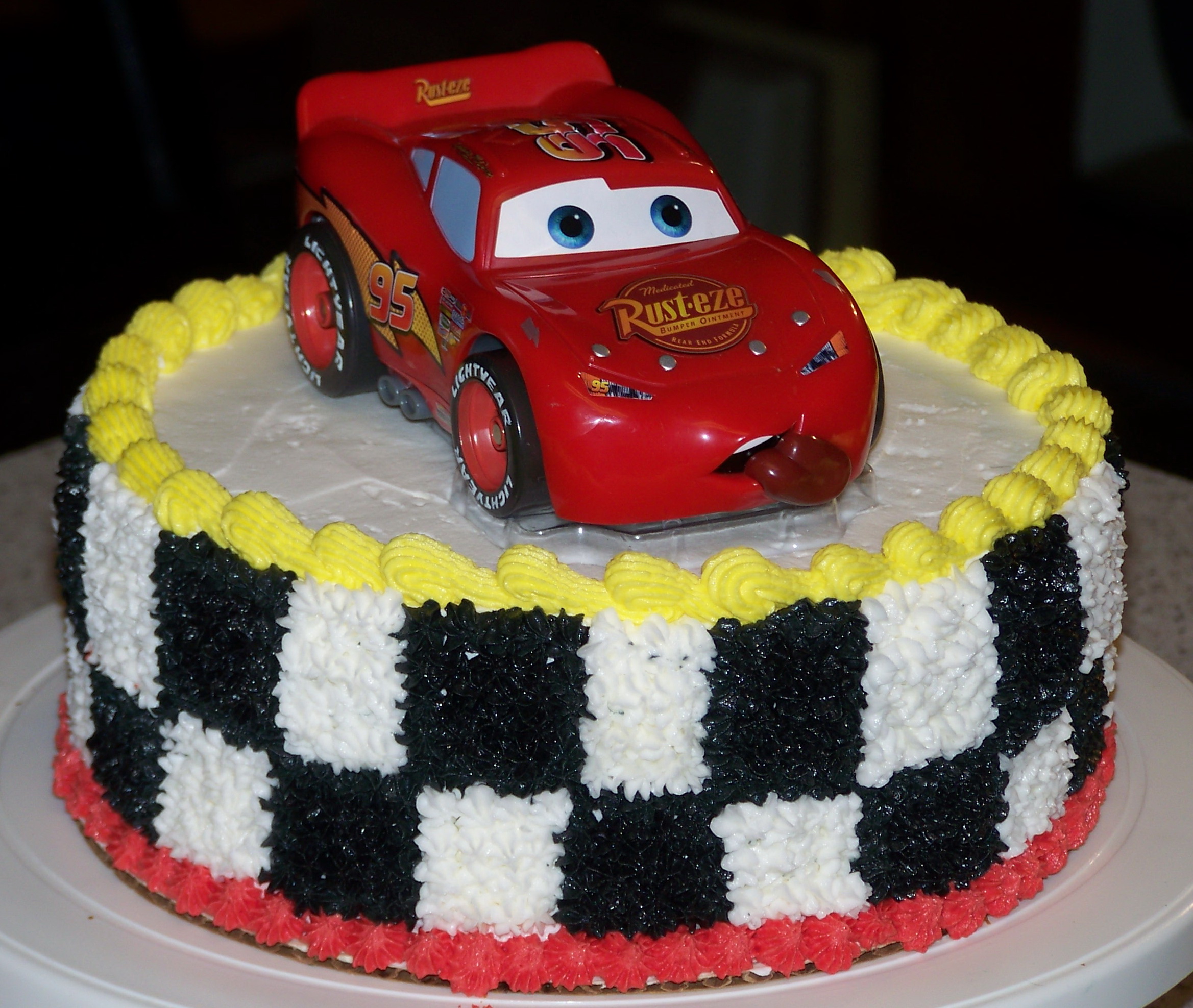 Cars Birthday Cake Cars Birthday Cake