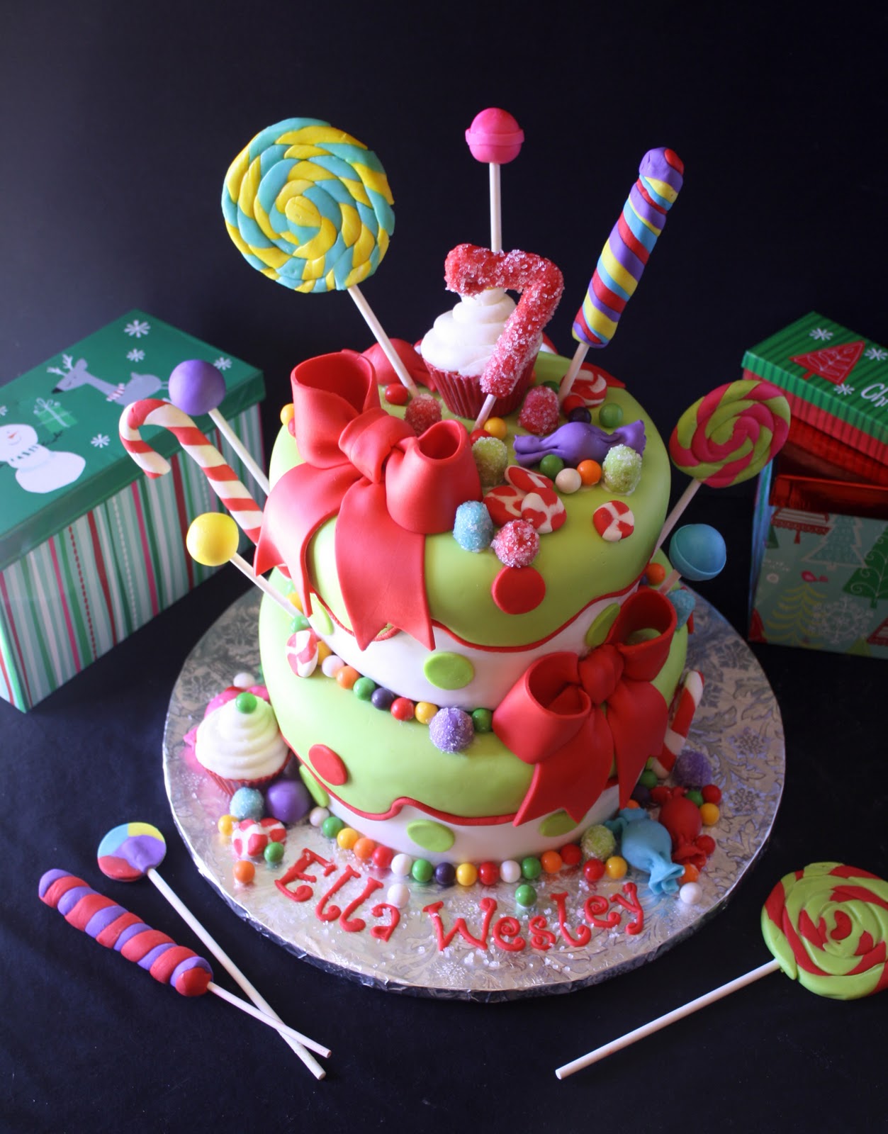 Christmas Birthday Cake Christmas Birthday Cake