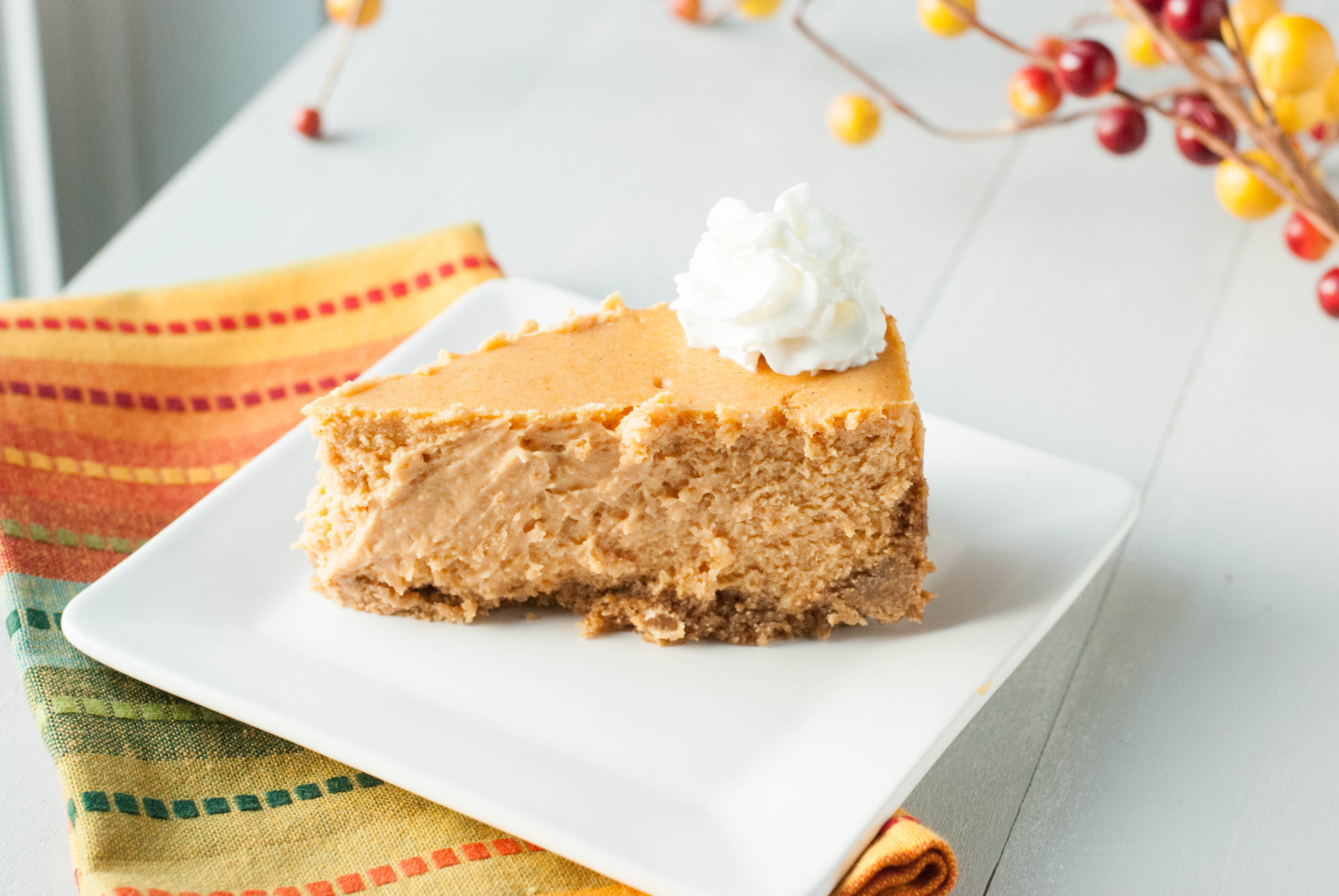 Creamy Pumpkin Cheesecake