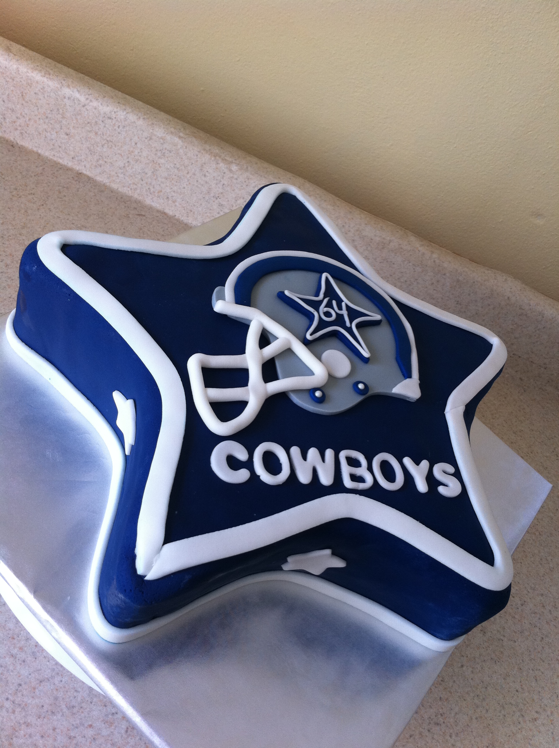 Dallas Cowboys Birthday Cake