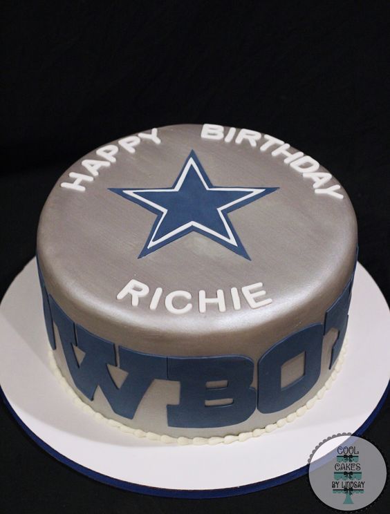 Dallas Cowboys Birthday Cake