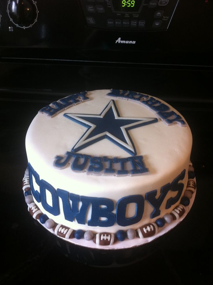 Dallas Cowboys Cake