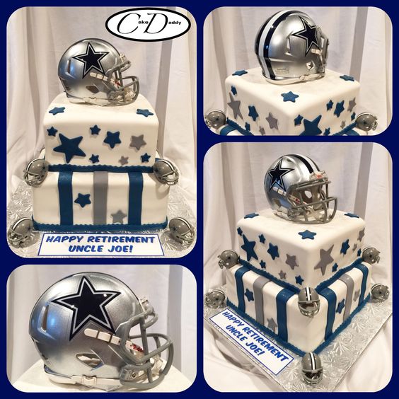 Dallas Cowboys Themed Birthday Cake Dallas Cowboys Themed Birthday Cake
