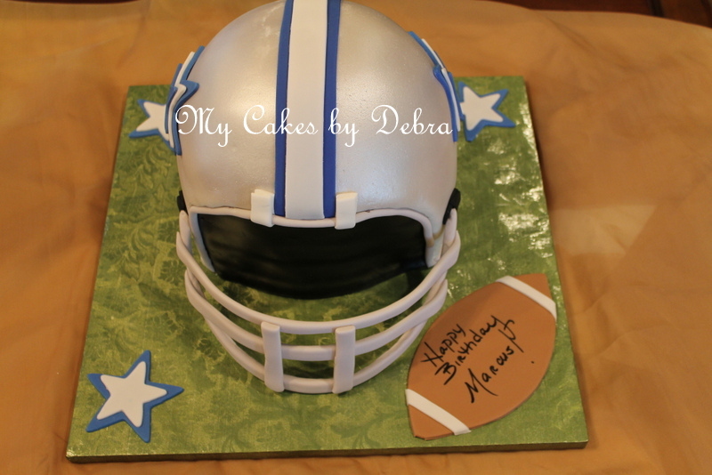 Dallas Cowboys Themed Birthday Cake