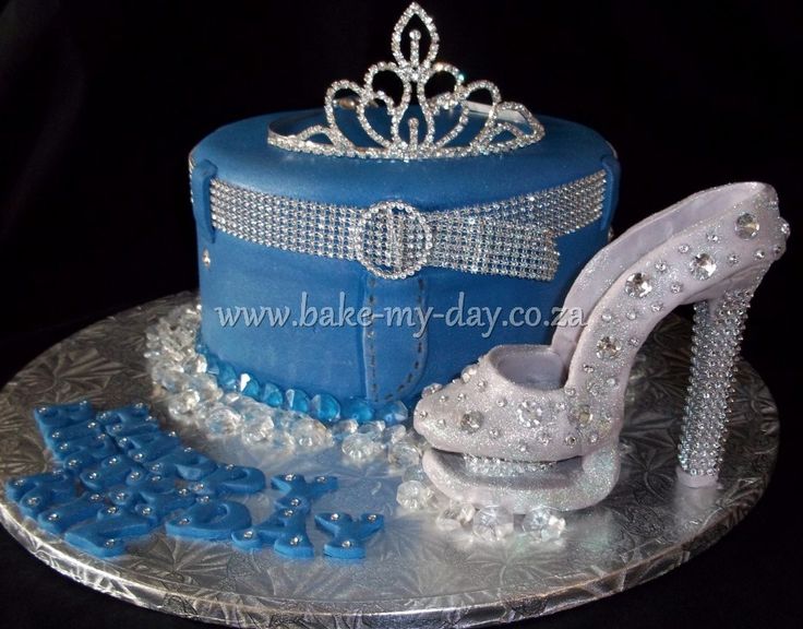 Denim and Diamond Cake Ideas