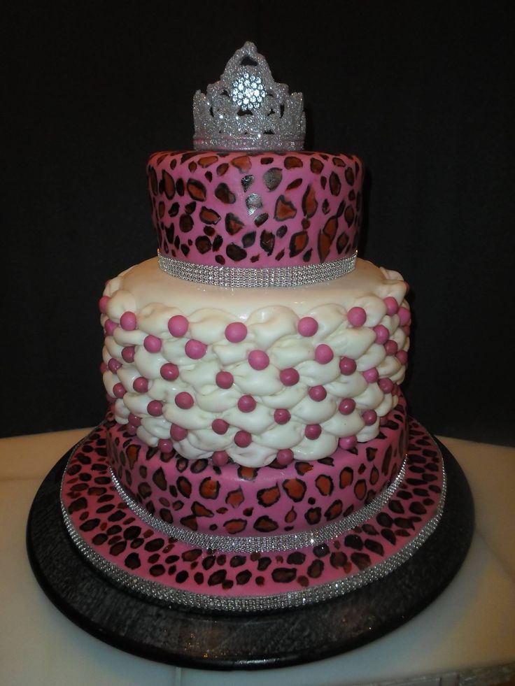 Diamond Tiara Birthday Cake