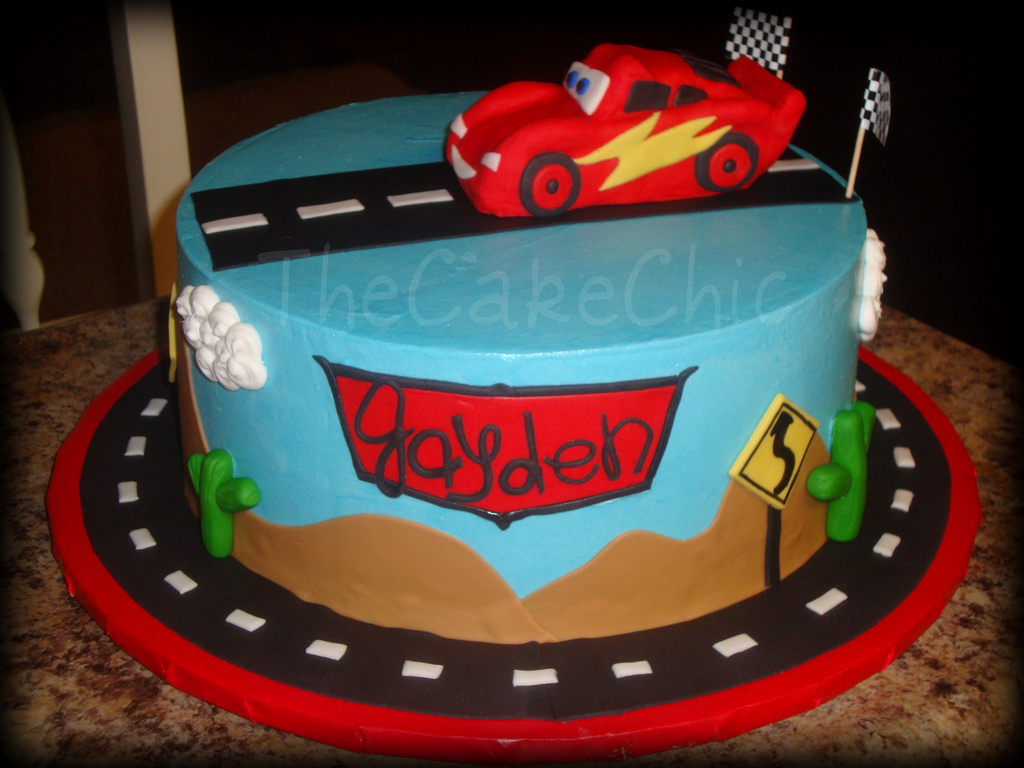 Disney Cars Cake Disney Cars Cake