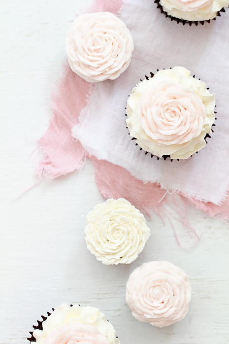 DIY Rose Cupcakes DIY Rose Cupcakes
