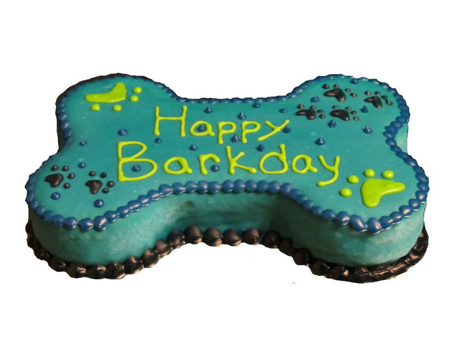 Dog Bone Birthday Cake Dog Bone Birthday Cake
