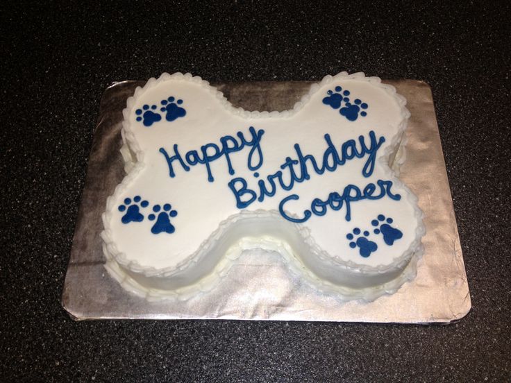 Dog Bone Cake