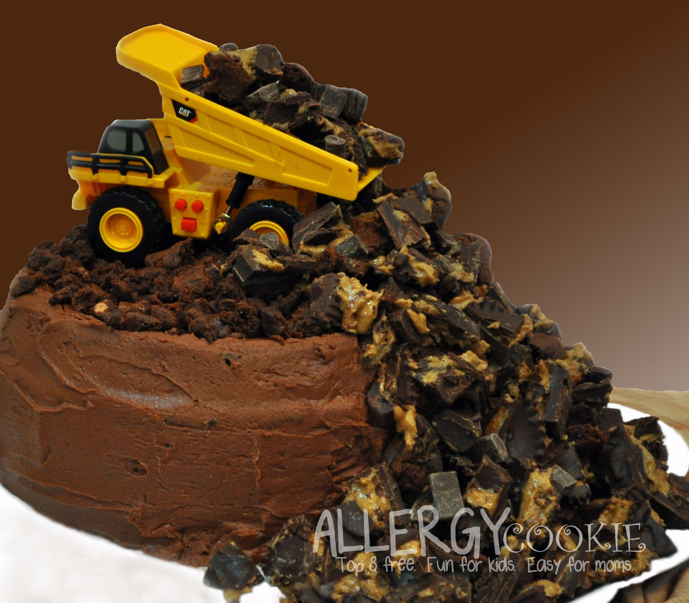 Dump Truck Birthday Cake Dump Truck Birthday Cake