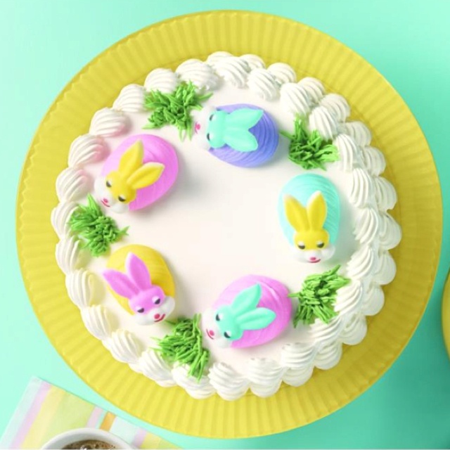 Easter Cakes at Dairy Queen