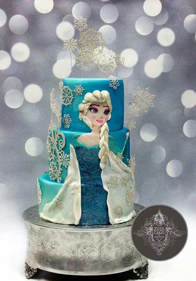 Elsa Frozen Cake Elsa Frozen Cake