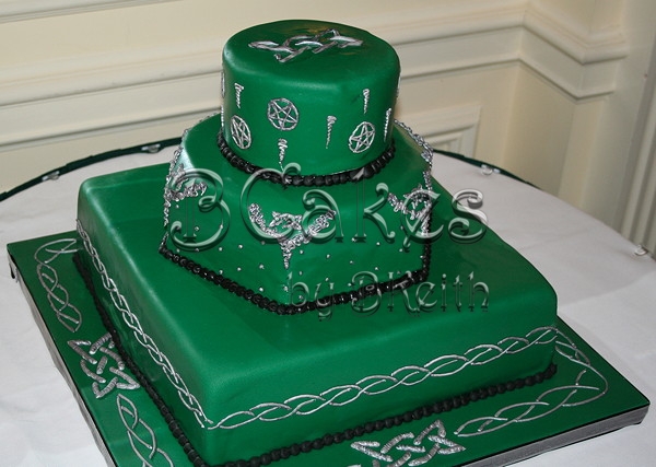 Emerald Green Wedding Cake Emerald Green Wedding Cake