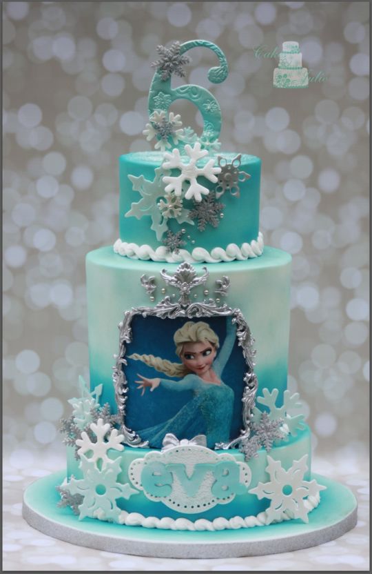 Frozen Birthday Cake Frozen Birthday Cake
