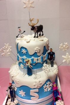 Frozen Movie Birthday Cake