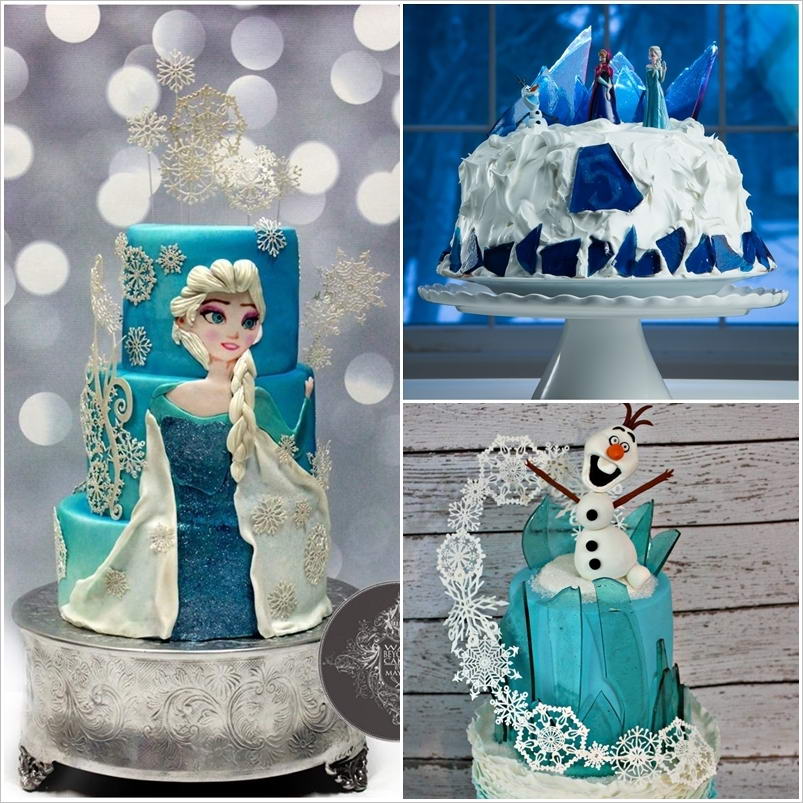Frozen Movie Cake Frozen Movie Cake