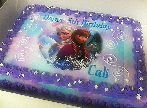 Frozen Sheet Cake Ideas Frozen Sheet Cake Ideas