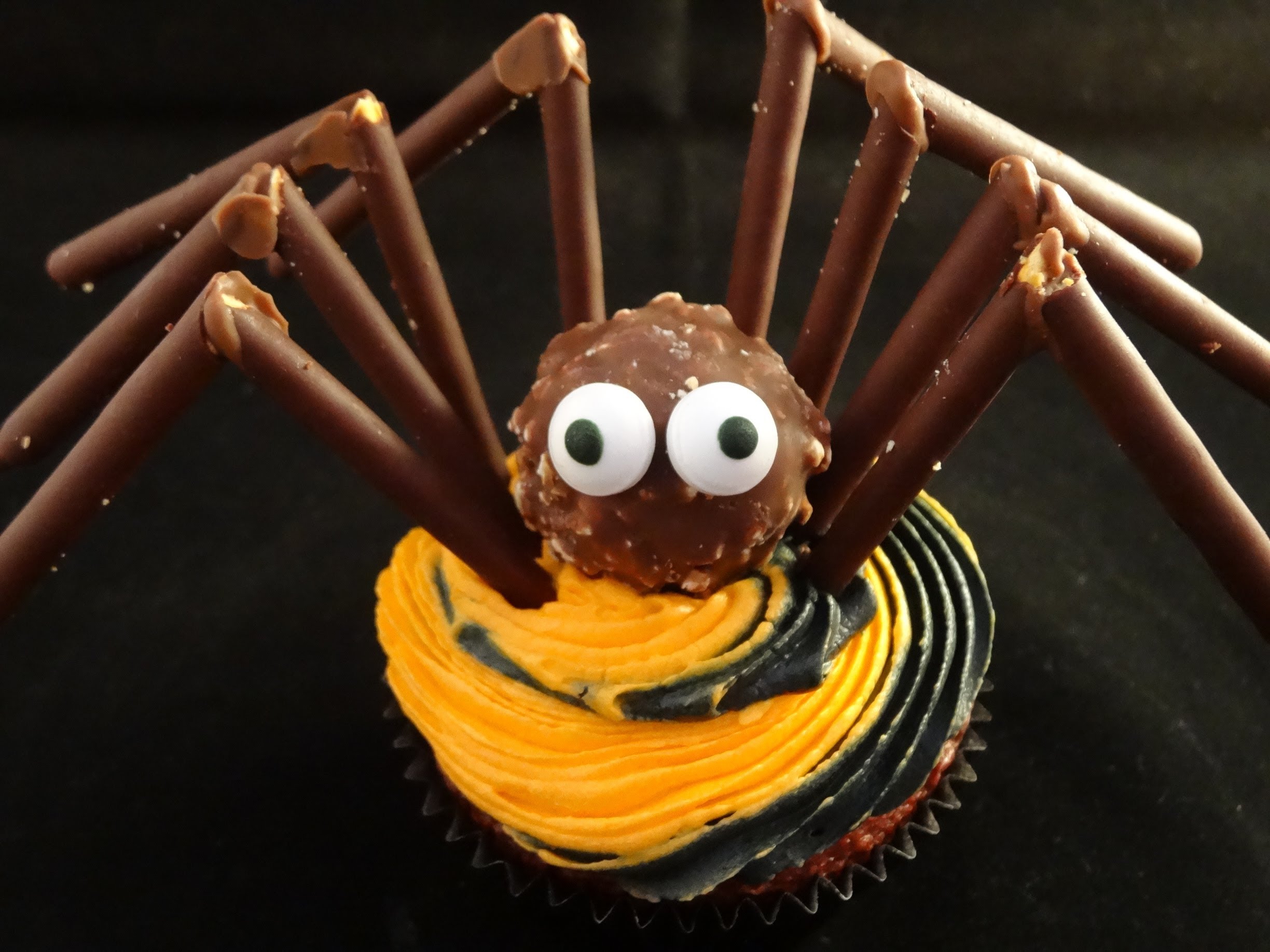 Halloween Spider Cupcakes