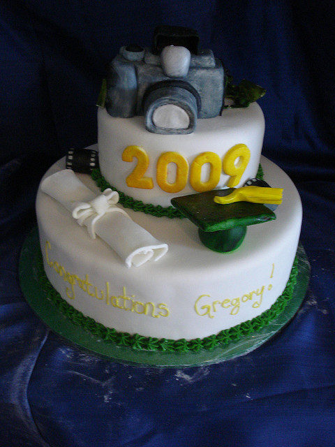 High School Graduation Cake