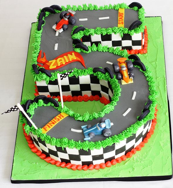 Hot Wheels Cars Birthday Cakes for Boys