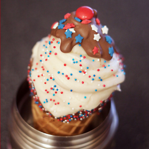 How to Make Ice Cream Cone Cupcakes