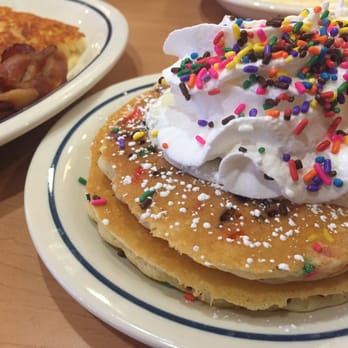 Ihop Pancake Breakfast with Icing