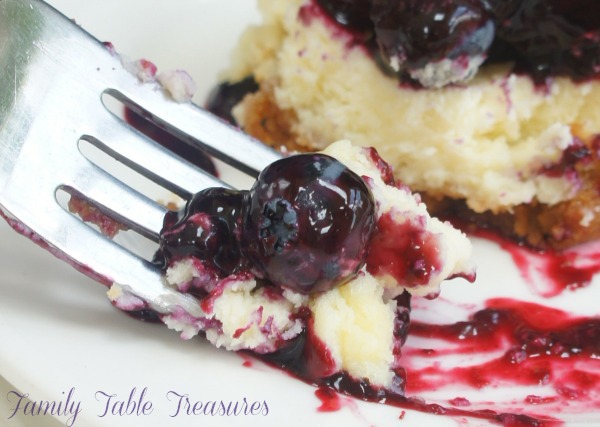 Lemon Blueberry Cupcakes with Cheesecake
