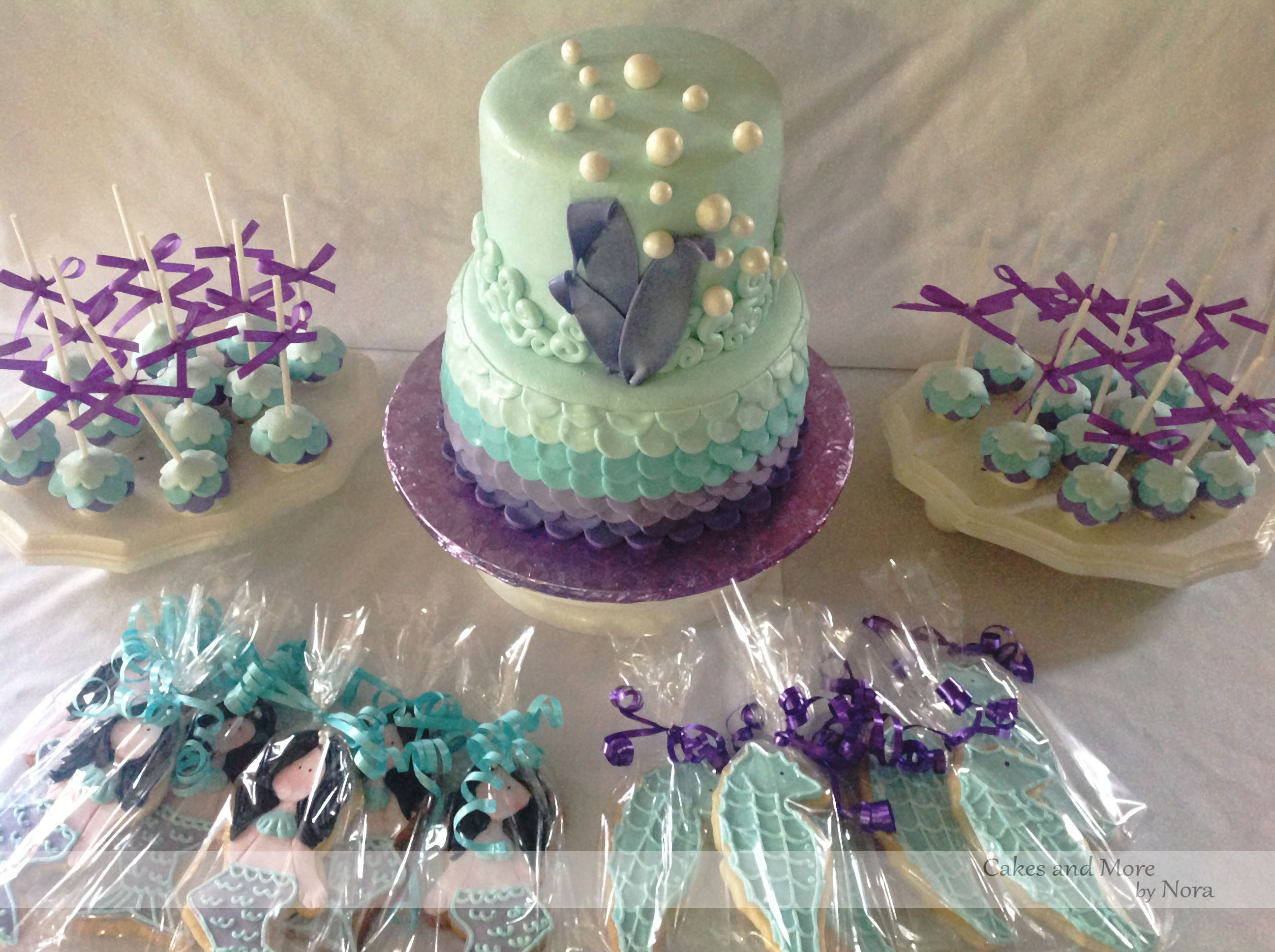 Little Mermaid Birthday Cake Little Mermaid Birthday Cake