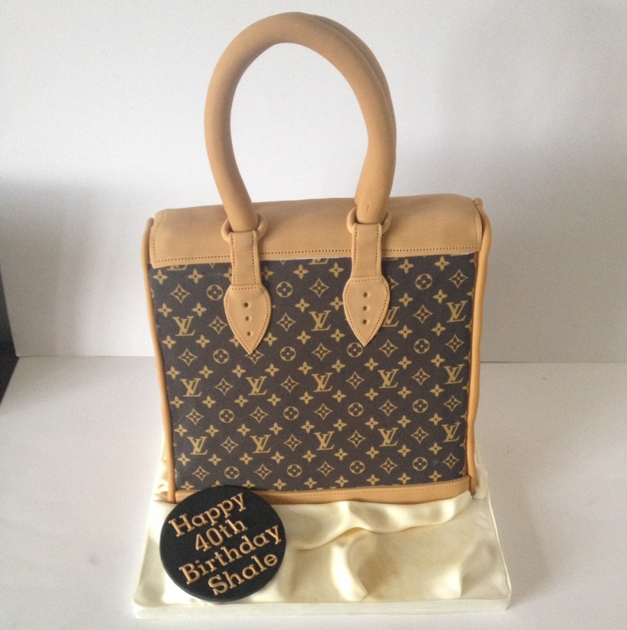 Louis Vuitton Handbag Cake