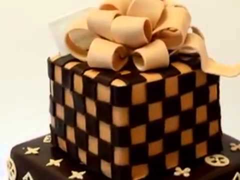 Louis Vuitton Tiered Cake