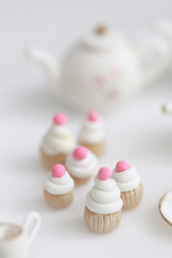 9 Photos of Minutures Fondant Cupcakes 9 Photos of Minutures Fondant Cupcakes