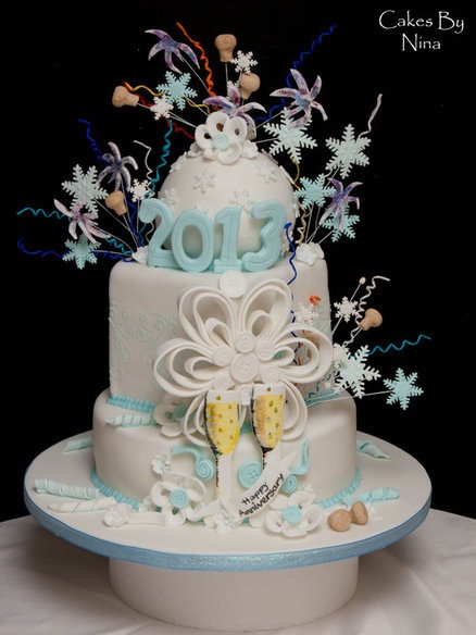 New Year's Birthday Cake New Year's Birthday Cake