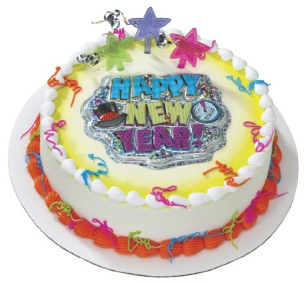 New Year's Cake Idea New Year's Cake Idea