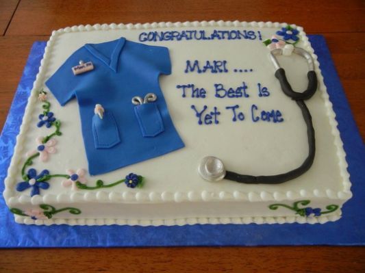 10 Photos of Nursing Graduation Sheet Cakes Ideas