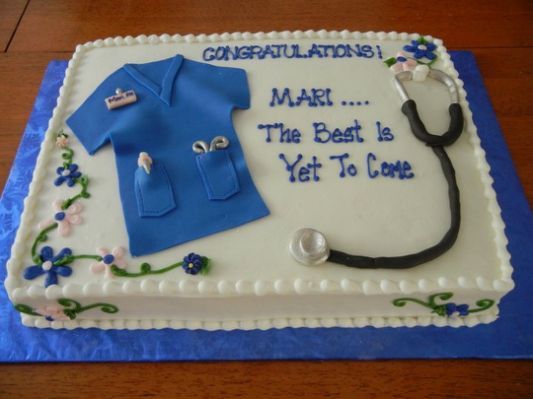 Nurse Practitioner Graduation Cake Ideas