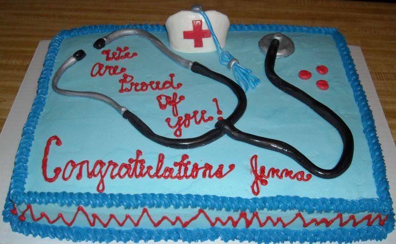 Nursing Graduation Cake Ideas