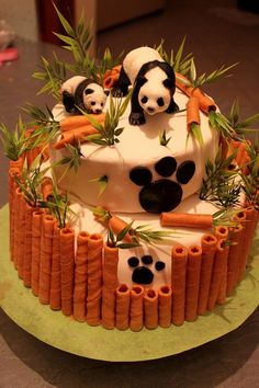 Panda Birthday Cake Ideas Panda Birthday Cake Ideas
